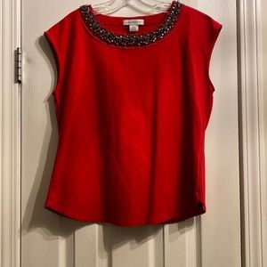 Liz Claiborne red blouse